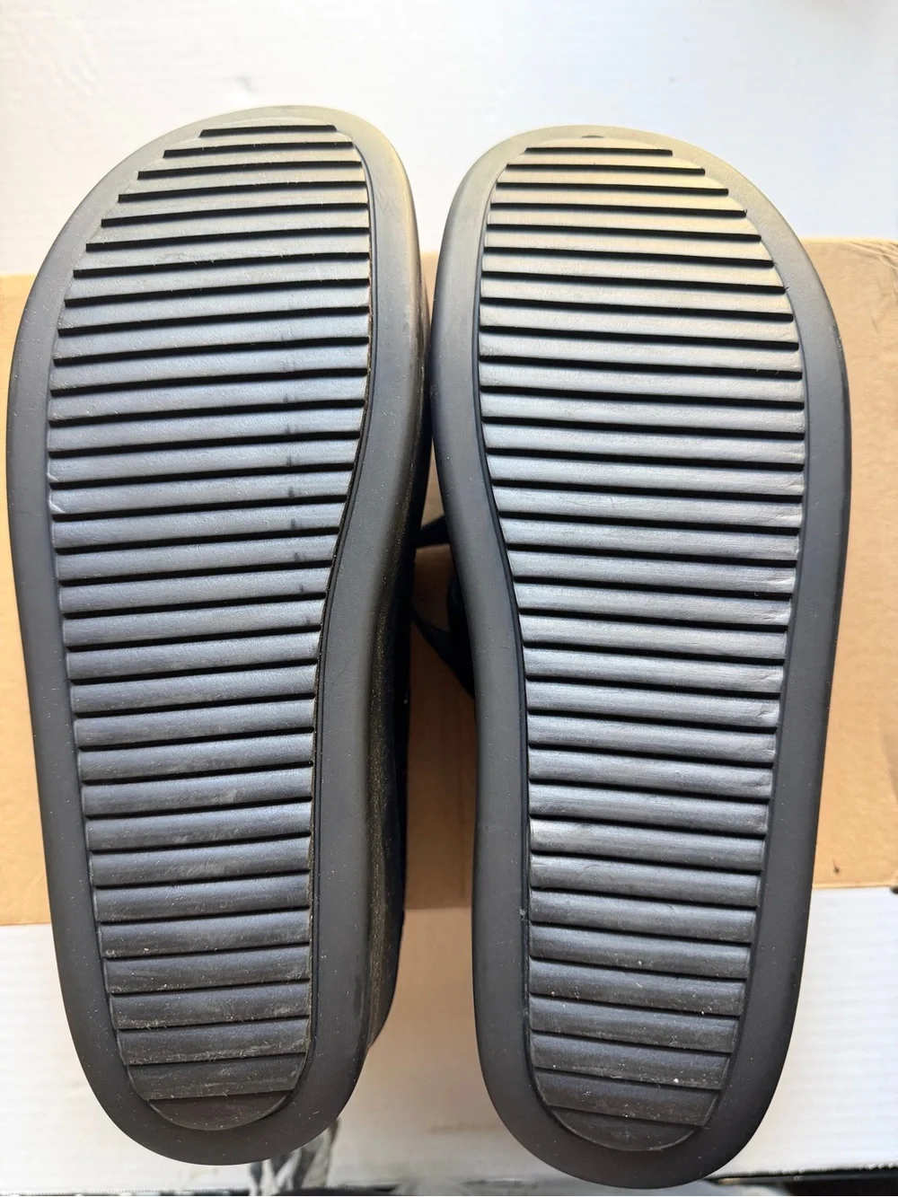 Berry Button Tokyo Bopper Black Ballerina Platform Black Sude Women's Shoes 7